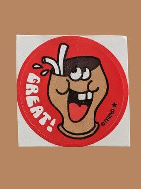 10/$25 Cola "Great" Scratch & Sniff Retro Reward Sticker